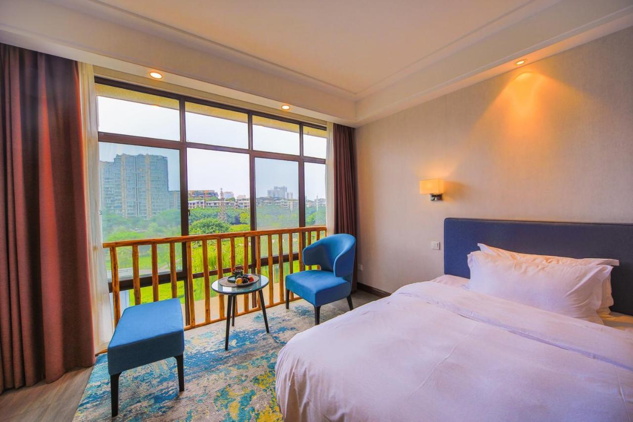 Emei Mountain Xileer Hotel Emeishan Exteriör bild